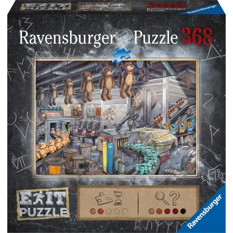 Ravenburger 16484 Puzzle In der Spielzeugfabrik 368 Teile