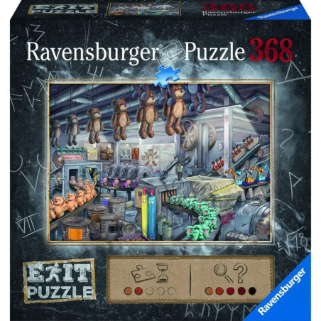 Ravenburger 16484 Puzzle In der Spielzeugfabrik 368 Teile
