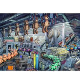 Ravenburger 16484 Puzzle In der Spielzeugfabrik 368 Teile