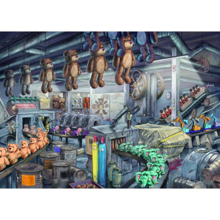 Ravenburger 16484 Puzzle In der Spielzeugfabrik 368 Teile