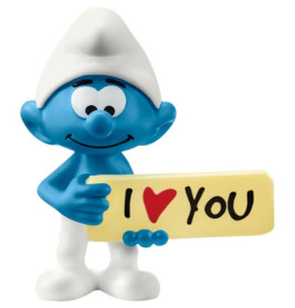 schleich® THE SMURFS 20823 Schlumpf mit Schild