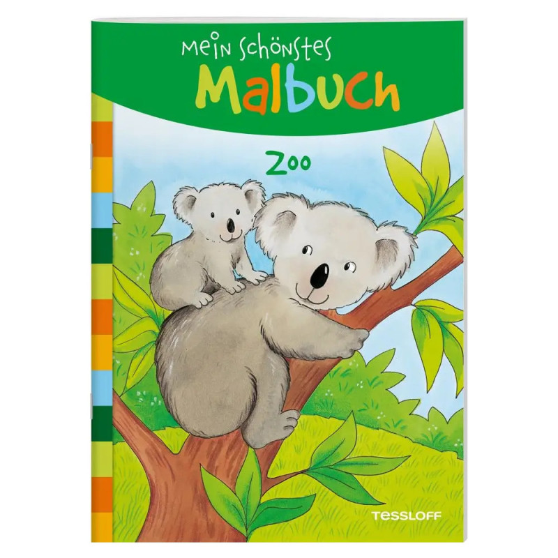 Mein schönstes Malbuch. Zoo
