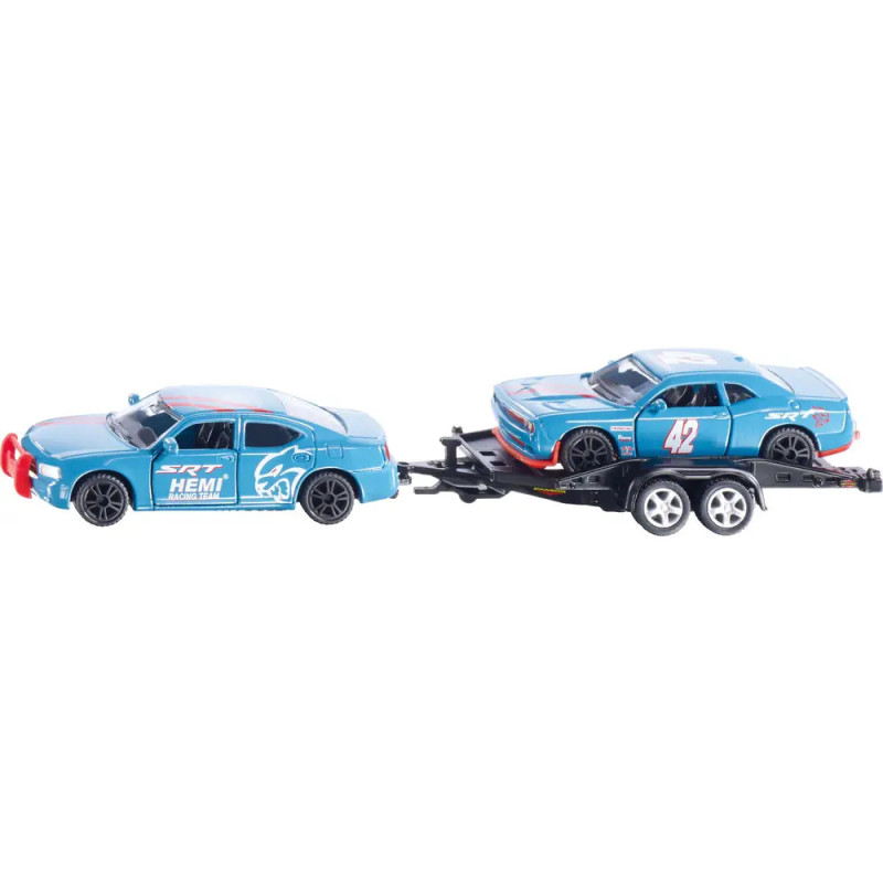 SIKU 2565 Dodge Charger mit Dodge Challenger SRT Racing