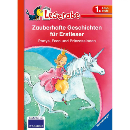Ravenburger 36292 Leserabe - Sonderausgaben: Zauberhafte Geschichten für Erstleser. Ponys, Feen und Prinzessinnen Erst