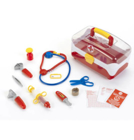 Theo Klein Arztkoffer, groß, transparent