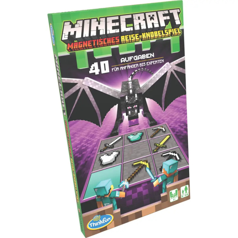 Ravenburger 76402 Minecraft - Das Magnetische-Reisespiel ThinkFun