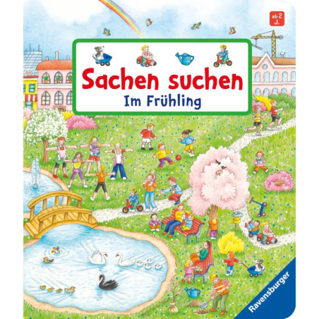 Ravenburger 43842 Sachen suchen: Im Frühling Pappbilderbuch über 5 Euro