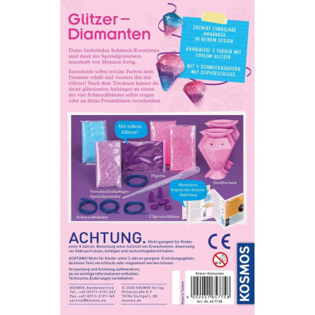 Kosmos Glitzer-Diamanten Kosmos Glitzer-Diamanten