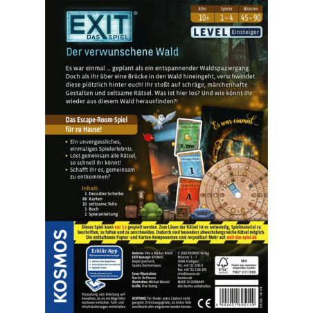 Kosmos EXIT Das Spiel - Der verwunschene Wald