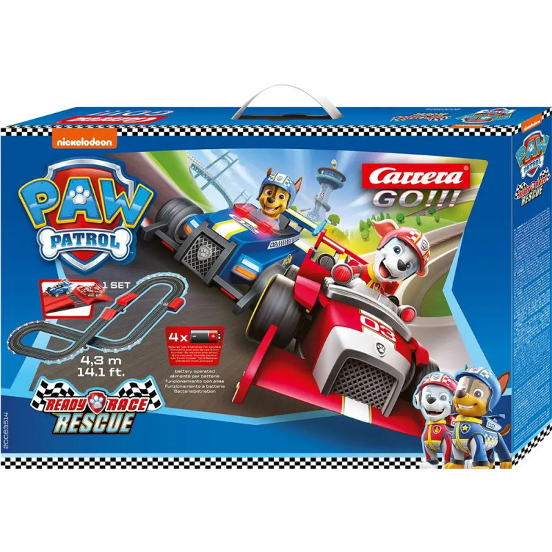 Carrera Go!!! Batterie-Rennbahn Paw Patrol - Ready, Race & Rescue
