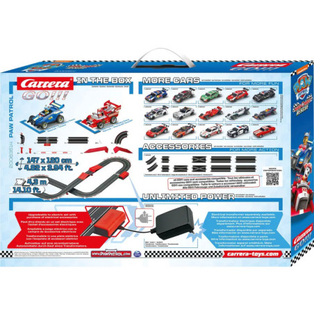Carrera Go!!! Batterie-Rennbahn Paw Patrol - Ready, Race & Rescue