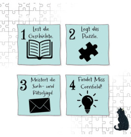 Kosmos Schule der magischen Tiere - Story Puzzle: Fürchterlich feierlich!