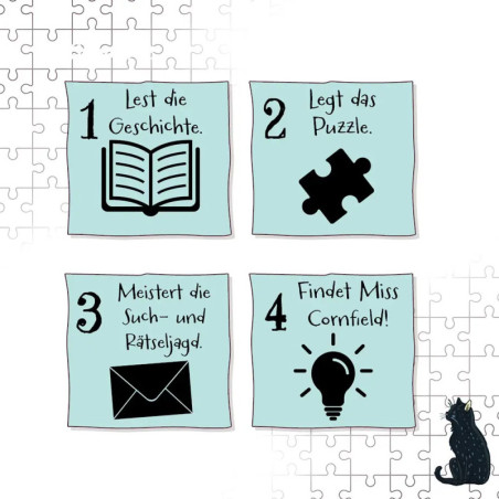 Kosmos Schule der magischen Tiere - Story Puzzle: Fürchterlich feierlich!