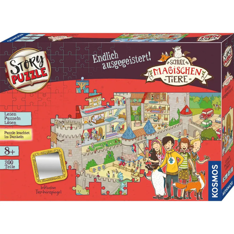 Kosmos Schule der magischen Tiere - Story Puzzle: Endlich ausgegeistert!