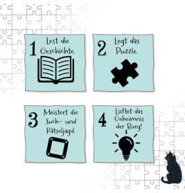 Kosmos Schule der magischen Tiere - Story Puzzle: Endlich ausgegeistert!
