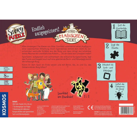 Kosmos Schule der magischen Tiere - Story Puzzle: Endlich ausgegeistert!