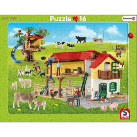 Schmidt Spiele 2erSet RAPU Schleich 16T/24T.