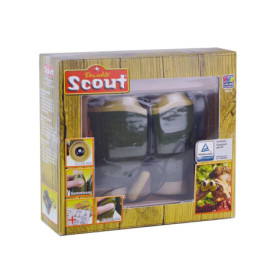 SCOUT Fernglas,Kunststoff mit gummierten Haltepunkten, Fokuseinstellung 6 x 30, mit Sicherheitskordel