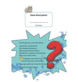 Rätselblock ab 9 Jahre, Band 1, sortiert