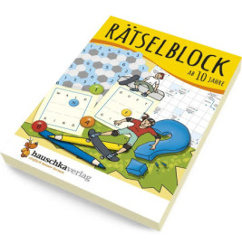 Rätselblock ab 10 Jahre, sortiert