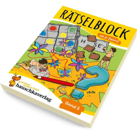 Rätselblock ab 6 Jahre, Band 2, sortiert Rätselblock ab 6 Jahre, Band 2, sortiert
