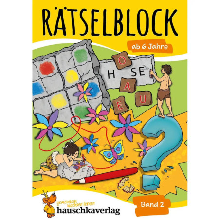 Rätselblock ab 6 Jahre, Band 2, sortiert Rätselblock ab 6 Jahre, Band 2, sortiert