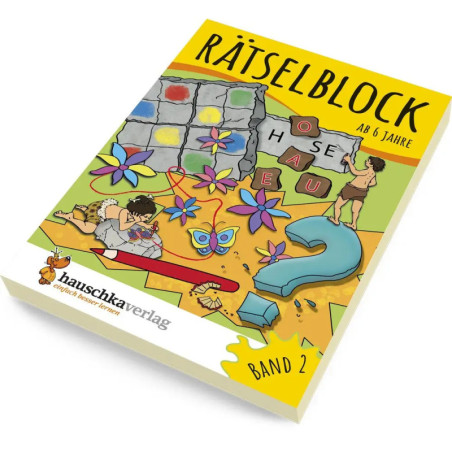 Rätselblock ab 6 Jahre, Band 2, sortiert Rätselblock ab 6 Jahre, Band 2, sortiert