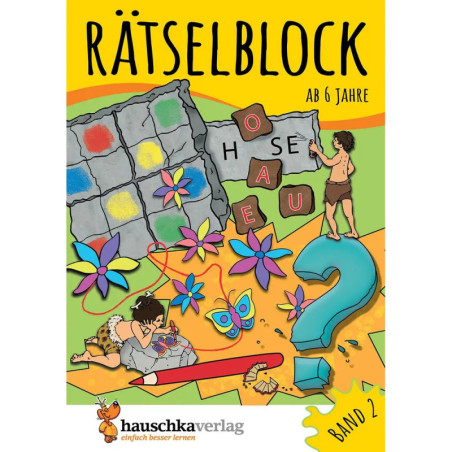 Rätselblock ab 6 Jahre, Band 2, sortiert Rätselblock ab 6 Jahre, Band 2, sortiert
