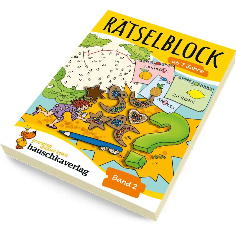 Rätselblock ab 7 Jahre, Band 2, sortiert