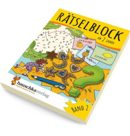 Rätselblock ab 7 Jahre, Band 2, sortiert