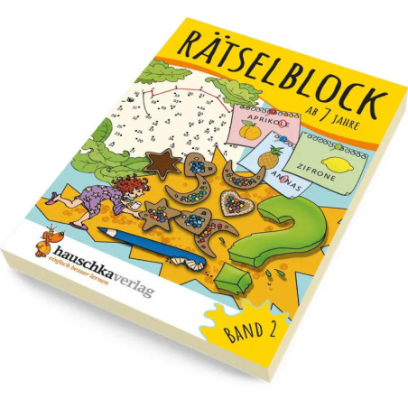 Rätselblock ab 7 Jahre, Band 2, sortiert Rätselblock ab 7 Jahre, Band 2, sortiert