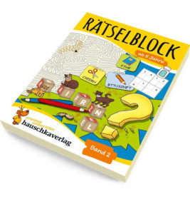 Rätselblock ab 8 Jahre, Band 2, sortiert