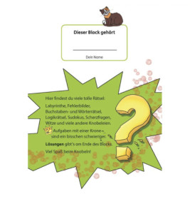 Rätselblock ab 8 Jahre, Band 2, sortiert