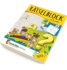 Rätselblock ab 8 Jahre, Band 2, sortiert