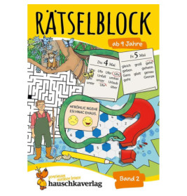 Rätselblock ab 9 Jahre, Band 2, sortiert