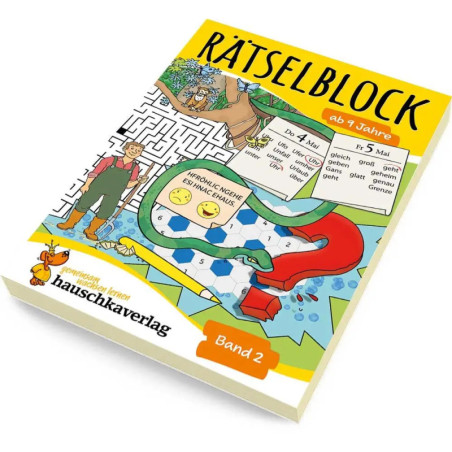 Rätselblock ab 9 Jahre, Band 2, sortiert Rätselblock ab 9 Jahre, Band 2, sortiert