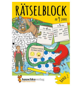 Rätselblock ab 9 Jahre, Band 2, sortiert