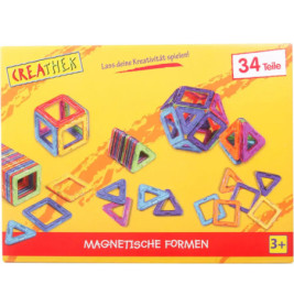 Creathek Magnetische Formen, 34 Stück