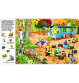 Ravenburger 43843 Mein großes Sachen suchen: Bei uns im Wald Pappbilderbuch über