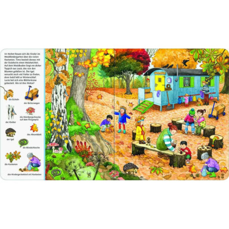 Ravenburger 43843 Mein großes Sachen suchen: Bei uns im Wald Pappbilderbuch über