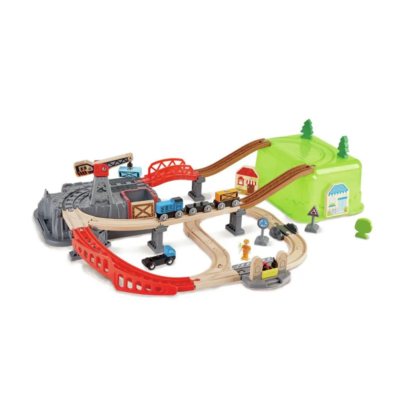 Hape Eisenbahn-Baukasten-Set