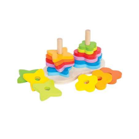 Hape Regenbogen Steckspiel