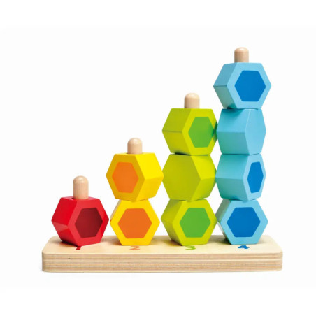 Hape Zählund Steckspiel, 11-teilig