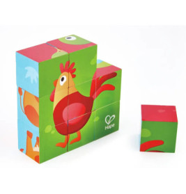 Hape Blockpuzzle Bauernhof