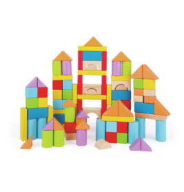 Hape Wunderbare Holzbausteine, 101 Teile
