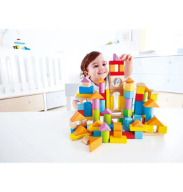 Hape Wunderbare Holzbausteine, 101 Teile
