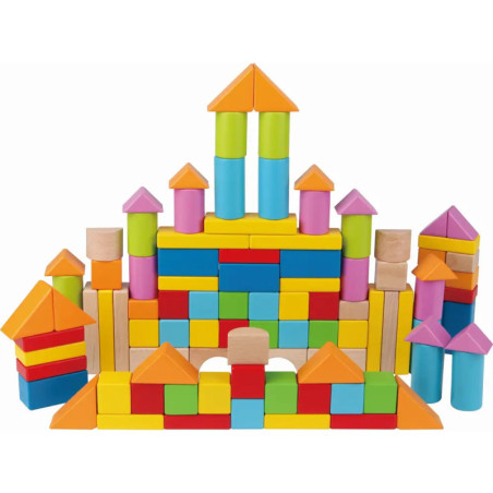 Hape Wunderbare Holzbausteine, 101 Teile