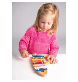 Boogie Bee Metallophon Holz mit 8 Noten