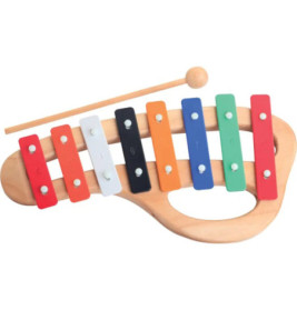 Boogie Bee Metallophon Holz mit 8 Noten