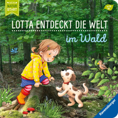 Ravenburger 43878 Lotta entdeckt die Welt: Im Wald Pappbilderbuch über 5 Euro
